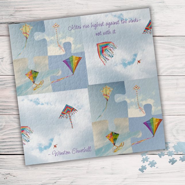 Delaware-Drachen-Inspirationspuzzle  (Put this Delaware Kite Flying puzzle together for perfect family fun time! Especially on vacation!)