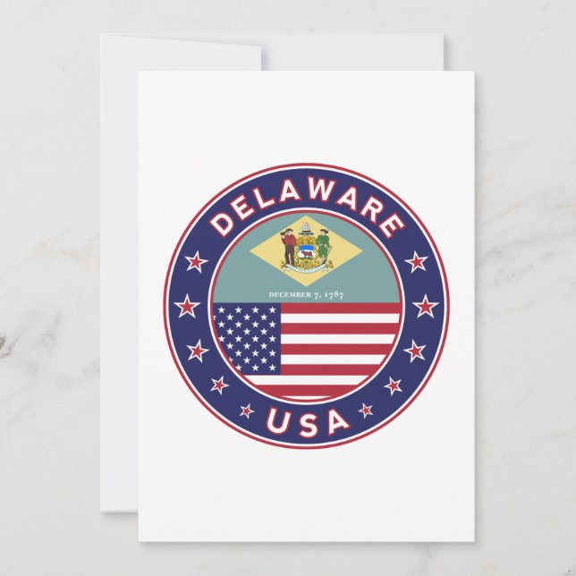 Delaware Einladung (Vorderseite)