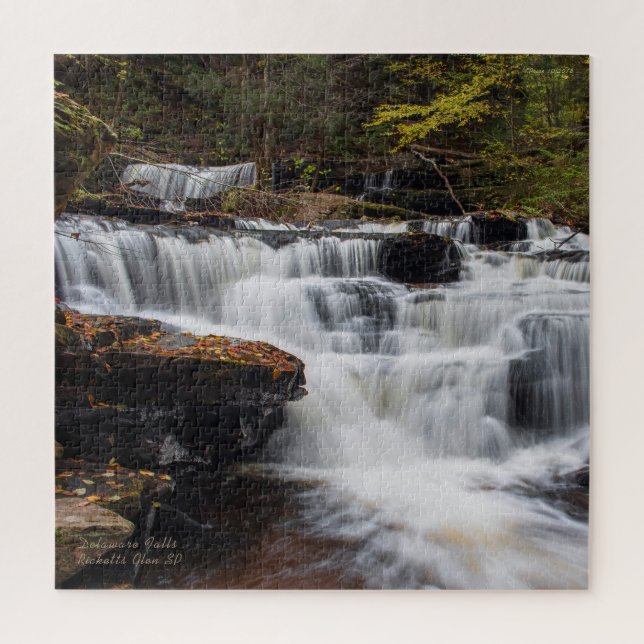 Delaware Falls - Herbst 2018 20"x20" (Vertikal)