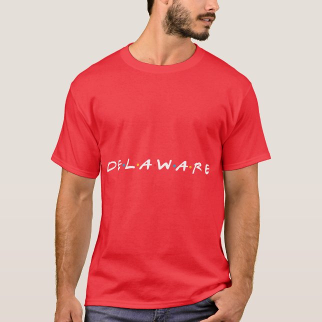 Delaware Friends T-Shirt (Vorderseite)