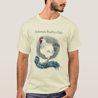 Delaware-Geflügel schlagen T - Shirt mit einer