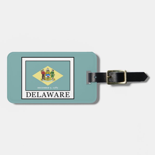 Delaware Gepäckanhänger (Vorderseite horizontal)