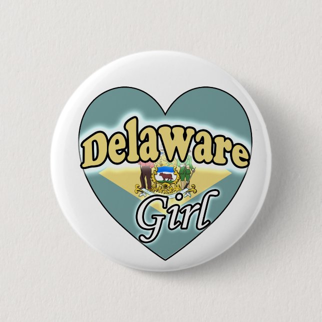 Delaware Girl Button (Vorderseite)