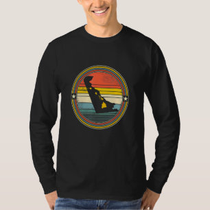 Delaware Hawaii Roots Origin Staat Map Retro T-Shirt
