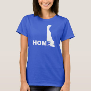 Delaware Heim weg vom Staat T-Shirt Tees