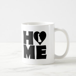Delaware Home Heart State Mug oder Travel Mug Kaffeetasse