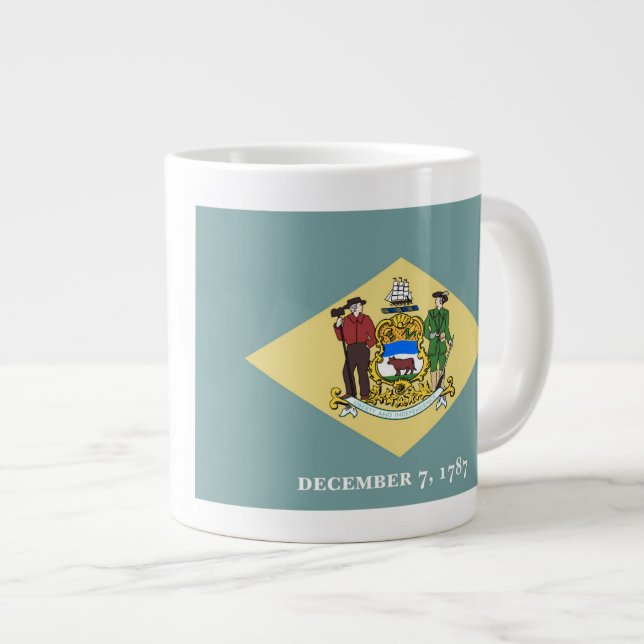 Delaware Jumbo-Tasse (Vorderseite Rechts)