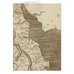 Delaware-Karte von Arrowsmith