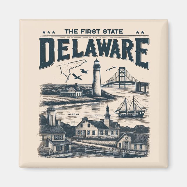 Delaware Magnet (Vorne)