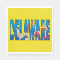 Delaware-Partyservietten