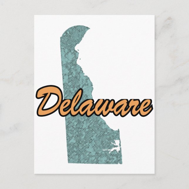 Delaware Postkarte (Vorderseite)