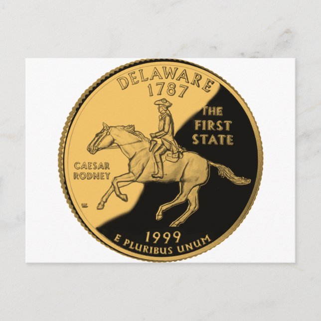 Delaware Postkarte (Vorderseite)