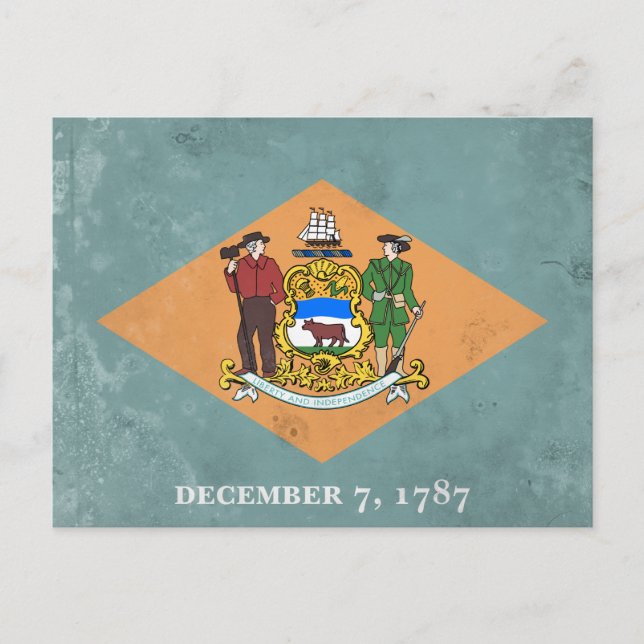 Delaware Postkarte (Vorderseite)