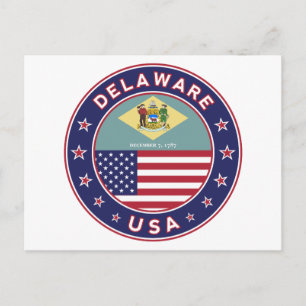 Delaware Postkarte