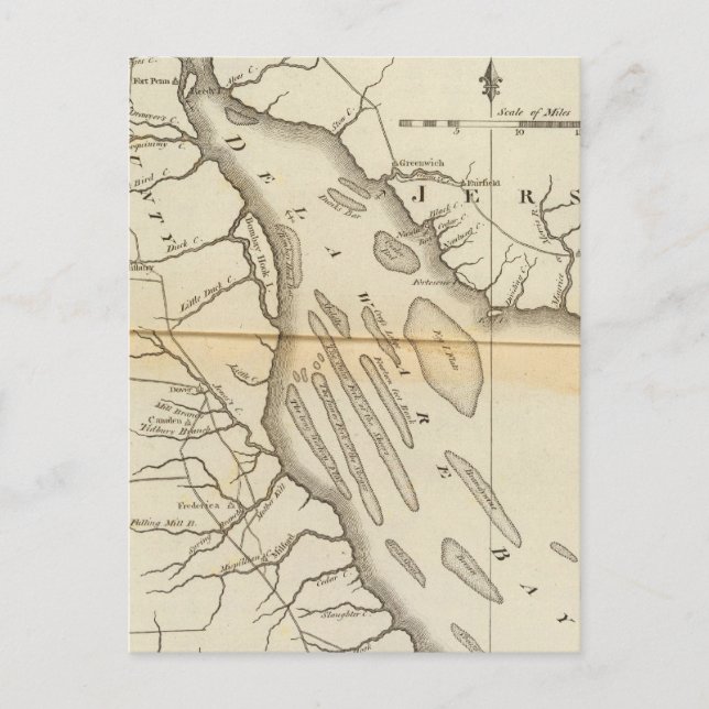 Delaware Postkarte (Vorderseite)