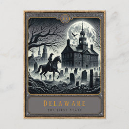 Delaware | Postkarte Gothic Art