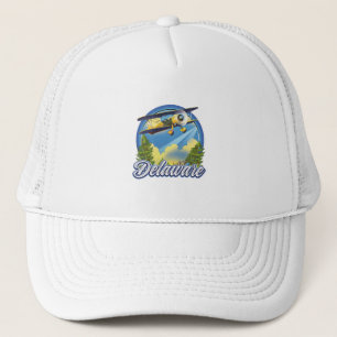 Delaware-Reiselogo Truckerkappe