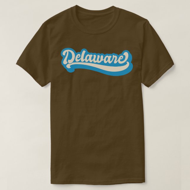 Delaware Retro 1 T-Shirt (Design vorne)