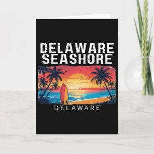 Delaware Seashore Delaware Männer Frauen Surfen _1 Karte
