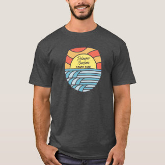 Delaware Seashore Staat Park Delaware DE Retro Wat T-Shirt