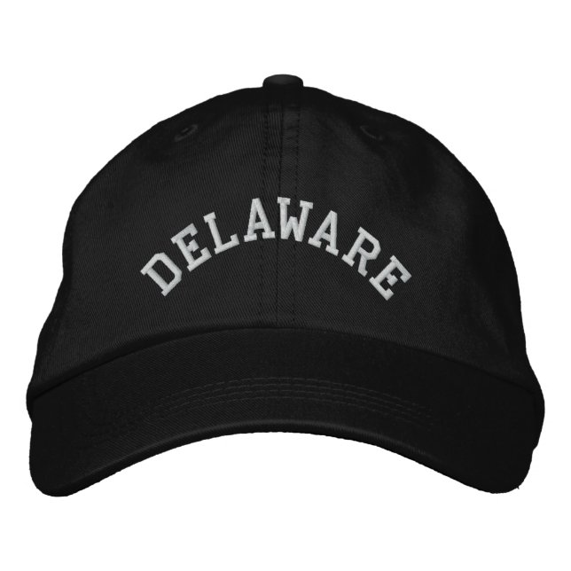 Delaware-Staat bestickt Bestickte Kappe (Vorderseite)
