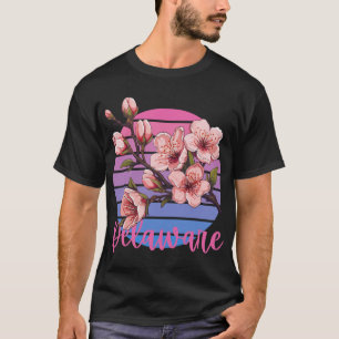Delaware Staat Blume Peach Blossom Aufkleber 1 T-Shirt