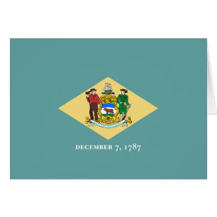 Delaware Staatsflagge Design