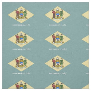 Delaware Staatsflagge Stoff