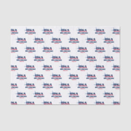 Delaware Staatsstolz Tissue Paper Seidenpapier