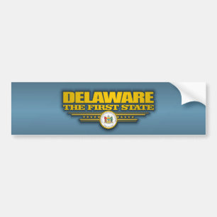Delaware-Stolz Autoaufkleber