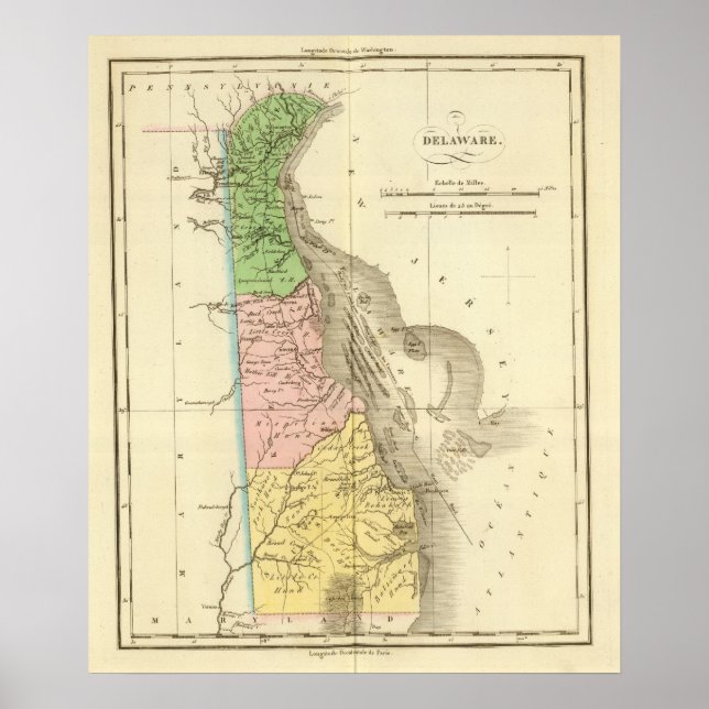 Delaware US Poster (Vorne)