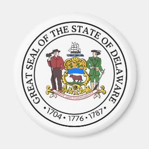 Delaware, USA Magnet