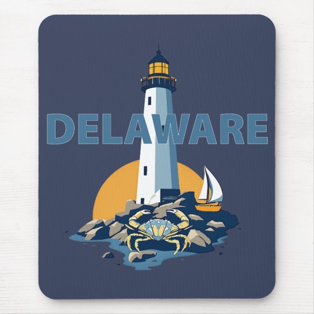 Delaware, USA Mousepad (Vorne)