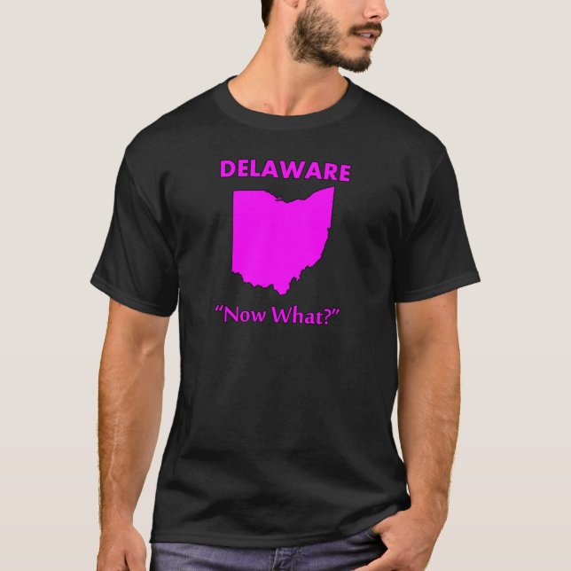 Delaware - Was nun? T-Shirt (Vorderseite)