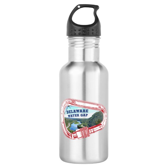 Delaware Water Gap Climbing Carabiner Edelstahlflasche (Vorderseite)