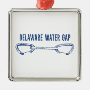 Delaware Water Gap Klettern Schnellziehen Ornament Aus Metall