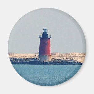 Delaware-Wellenbrecher-Leuchtturm (Lewes, De) Magnet