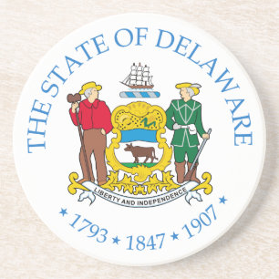 Delaware-Zeichen Getränkeuntersetzer