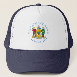 Delaware-Zeichen Truckerkappe