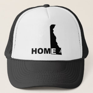 Delaware-Zuhause weg von Staat-Ball-Cap-Hut Truckerkappe