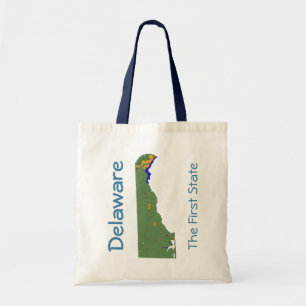 Delawarean Map Bag Tragetasche