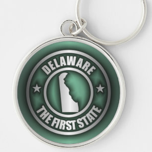 "Delawarestahl" Schlüsselanhänger (Grün)