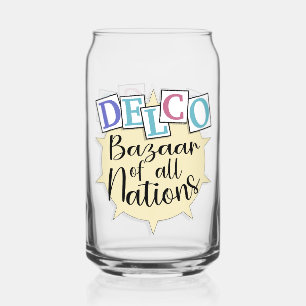 Delco-Basar aller Nationen Dosenglas