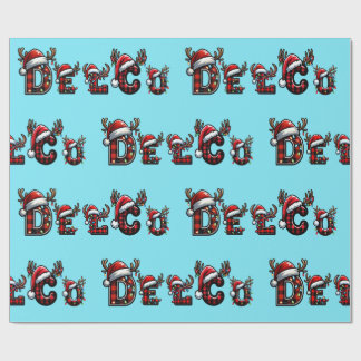 delco Christmas Geschenkpapier