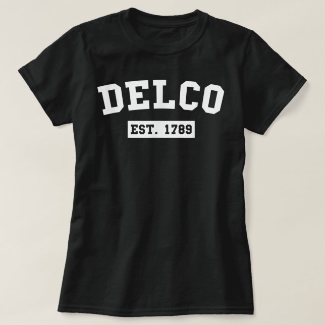 Delco Est. 1789 T-Shirt (Design vorne)