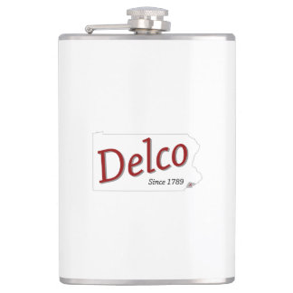 DELCO (R) seit 1789 Flachmann
