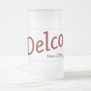 DELCO (R) seit 1789 Mattglas Bierglas