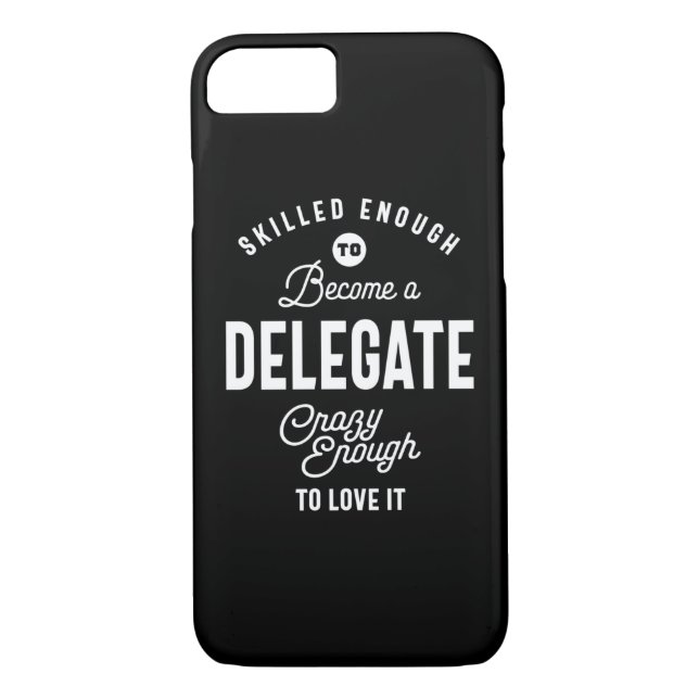 Delegierte Job Titel T-Shirt Geschenke Männer Frau Case-Mate iPhone Hülle (Rückseite)