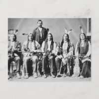 Delegiof Sioux chiefs, led by Red Cloud (1822)