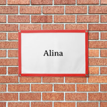 delete text add own design Rectangle Banner